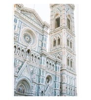 Floransa Italya Duomo Mimari Fotoğrafçılık Tablo Ahşap Poster Dekoratif