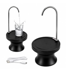 USB ŞARJLI - OTOMATİK DAMACANA SU POMPASI - STAND 360° BAŞLIK NRX-4337 (5343)