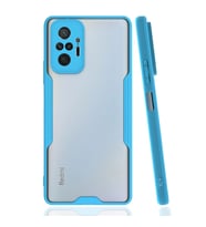 Xiaomi Redmi Note 10 Pro Kılıf Platin Silikon - Mavi