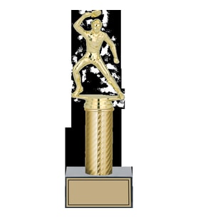 ODAK KUPA - Figürlü Kupalar - Masa Tenisi Erkek Figürlü Kupalar FG-007 B - 27 cm