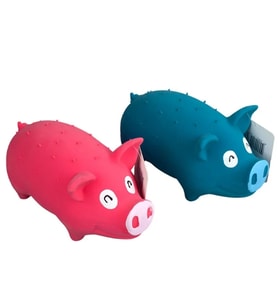 Latex Domuz Köpek Oyuncağı Sesli 21cm x 10 cm 1 Adet