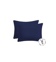 %100 Pamuklu Fermuarlı Bebek Yastık Kılıfı 38x50 ( 2 Adet )