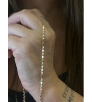 Rose Gold Çelik Kolye (45Cm)