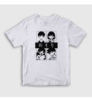 Presmono Unisex Çocuk Beyaz Oyun Omori Kel Aubrey Hero T-Shirt 481339tt