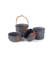 Naturehike 4IN1 Ultralight 2-3 Kişilik Kamp Yemek Pişirme Seti