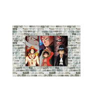 One Piece Anime Ahşap Tablo