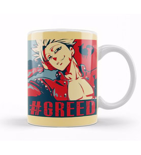 The Seven Deadly Sins  Greed - Ban Kupa Bardak Porselen