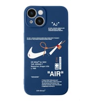 Apple iPhone 14  Lansman Kılıf Sneakers  Tasarımlı Altı Kapalı İçi Kadife Kaplı  Kapak (Şeffaf)