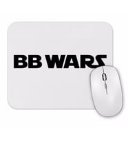 Bb Wars Yellow And White Mouse Pad