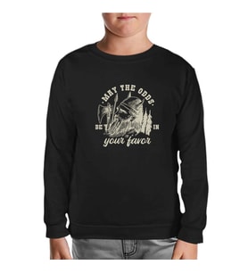 Viking - Odds Siyah Çocuk Sweatshirt