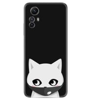 Xiaomi Redmi Note 12S Kılıf Silikon Desen Özel Seri Pandemi Cat 1729