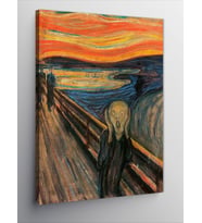 Kanvas Tablo Edvard Munch Çığlık Scream