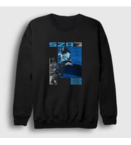 Presmono Unisex Siyah Sos Müzik Sza Sweatshirt 477748tt