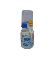 Nuk Silikon Emzikli Standart PP Biberon 110 ml Baby Blue