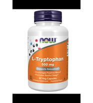 NOW Sports L-Tryptophan  500 mg  60 Veg Capsul.USA Menşei 3734 (Renksiz)