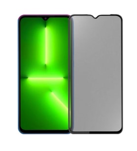 Samsung Galaxy A72 Uyumlu Privacy Ön Koruma Hayalet Seramik Nano Ekran Koruyucu (Siyah)