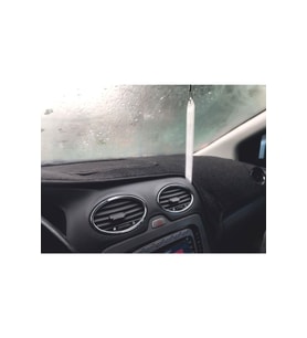 2005-2011 Modellerine Uygun Ford Focus 2 Kapaklı Torpido Koruma Halısı Siyah Kenar Renk Siyah