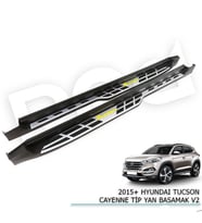 Hyundai Tucson yan basamak 2015 ve Sonrası cayenne tip
