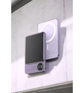 22.5w Magsafe Kablosuz Şarjlı Powerbank Dijital Ekran Ve Hızlı Şarj