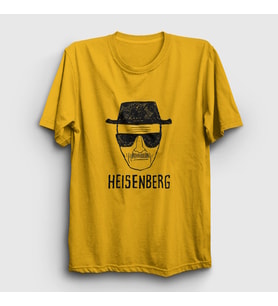 Presmono Unisex Sarı Heisenberg Breaking Bad T-Shirt 184657tt (Sarı)