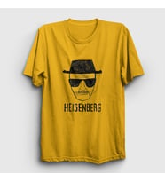 Presmono Unisex Sarı Heisenberg Breaking Bad T-Shirt 184657tt (Sarı)