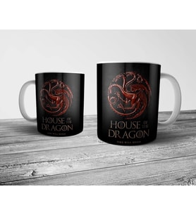 Pixxa House of the Dragon - Game of Thrones Kupa Bardak Model 1