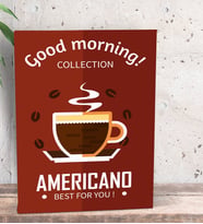 BK Gift Coffe Tasarımlı Dekoratif Mini Kanvas Tablo 15x20cm-8