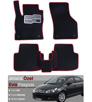 CİTROEN C4 (2004-2010) Uyumlu EVA Paspas Tam Set–Araca Özel,Su Geçirmez,Hızlı ve Kolay Montaj