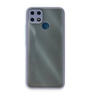 Realme C25 Kılıf Montreal Silikon Kapak - Gri