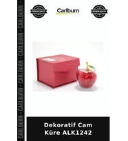 Özel Üretim Ev Dekorasyon Estetik Şık Modern Aksesuar Dekoratif Cam Küre ALK1242