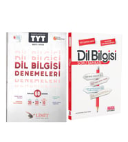 Limit Yayınları TYT MSÜ KPSS Dil Bilgisi Deneme ve AKM Dil Bilgisi Soru Bankası Seti 2 Kitap
