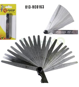 Rico RC0163 Sentil Feeler Çakısı 0.05-1.00mm 20Pcs