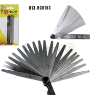 Rico RC0163 Sentil Feeler Çakısı 0.05-1.00mm 20Pcs (Gri-Gri)