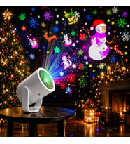 YÜKSEK KALİTE MİNİ LED YILBAŞI NOEL PROJEKSİYON CİHAZI DEĞİŞEN DÖNEN NOEL FİGÜRLER YILBAŞI IŞIĞI