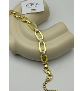 Xuping Gold Taşlı Halka Bileklik - 25xpb39