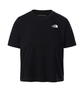 The North Face Kadın FOUNDATION CROP Tişört - EU NF0A55AYJK31 (Siyah)