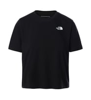 The North Face Kadın FOUNDATION CROP Tişört - EU NF0A55AYJK31 (Siyah)