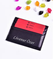 ÖZKA LEATHER - %100 Dana Derisi Kartlık - Anahtarlık Hediyeli!