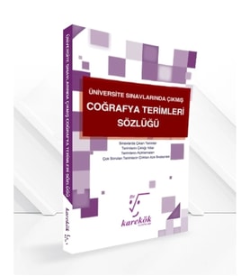 COĞRAFYA TERİMLERİ SÖZLÜĞÜ
