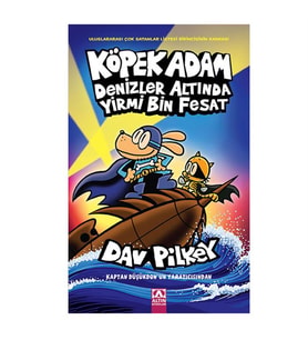 Köpek Adam 11 Denizler Altında Yirmi Bin Fesat Dav Pilkey Altın Kitaplar
