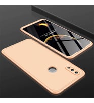 Huawei Honor Play Uyumlu Kılıf Zore Ays Kapak (Siyah-Mavi)
