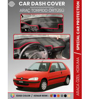 PEUGEOT 106 (1991-2003) Torpido Örtüsü Ön Göğüs Torpido Koruma Birebir Uyum Kaymaz Özel Kesim