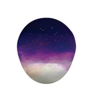 Galaxy 6 Oval Bilek Destekli Mouse Pad