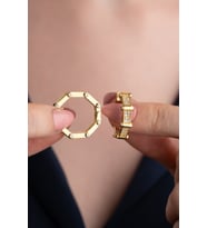 925 Ayar Gümüş Trend Küpe