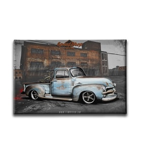 Chevrolet Kamyonet Canvas Tablo ATY112
