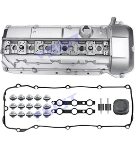 BMW E46 E60 E83 2003-2006 Kulbutor Kapağı Aliminyum Conta Kapak 11127512839AL Wisco