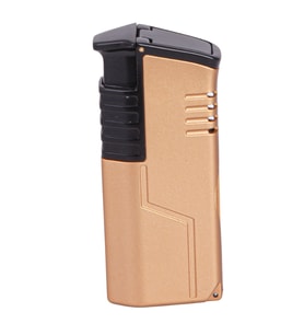 3 Torch Pürmüz Gold-Siyah Metal Puro Çakmağı - TR7864