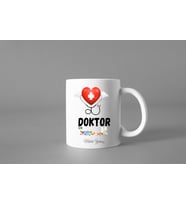doktor özel tasarım kupa bardak