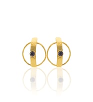 Kadir Jewellery 22 Ayar Altın Kaplama Vintage Küpe -El İşçiliği Ve Hipoalerjenik Küpe