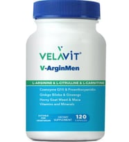 Velavit V-ArginMen 120 Kapsül  L-Arjinin L-Sitrulin  L-Karnitin